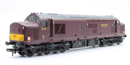 Pre-Owned 32-395 Class 37/5 37669 West Coast Railways Diesel Locomotive