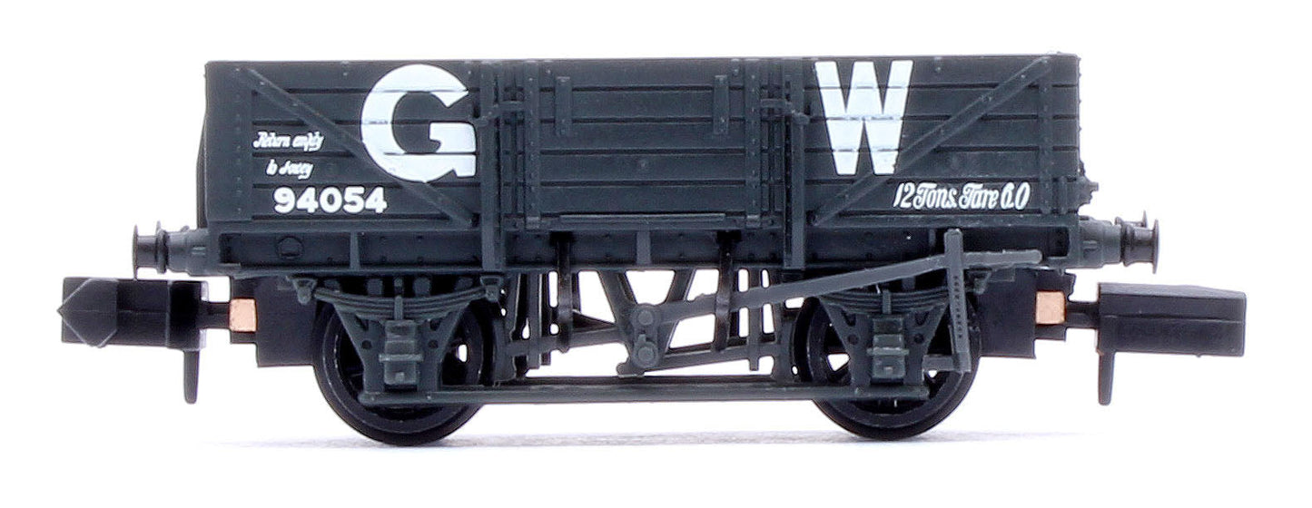 Pre-Owned 377-475A 5 Plank China Clay Wagon GWR Grey No.94054
