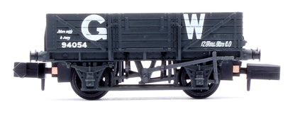 Pre-Owned 377-475A 5 Plank China Clay Wagon GWR Grey No.94054