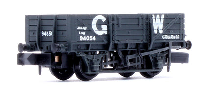 Pre-Owned 377-475A 5 Plank China Clay Wagon GWR Grey No.94054