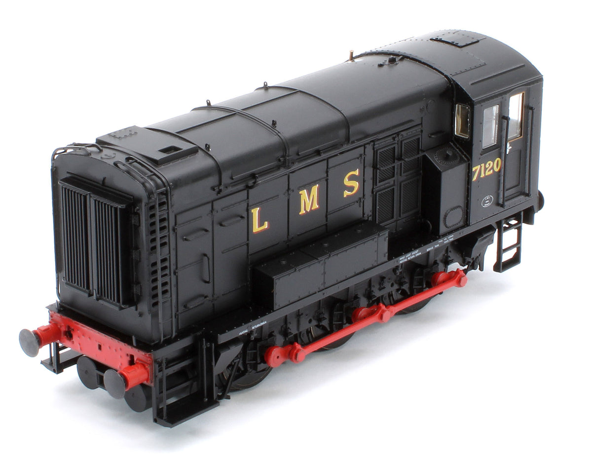MR-503 Class 11 Shunter LMS pre-war Black 7120 Diesel Locomotive
