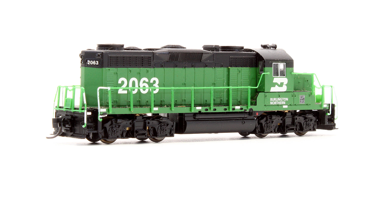 Pre-Owned 7090 GP20 Diesel Locomotive Burlington Northern - Road #2063