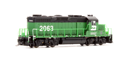 Pre-Owned 7090 GP20 Diesel Locomotive Burlington Northern - Road #2063