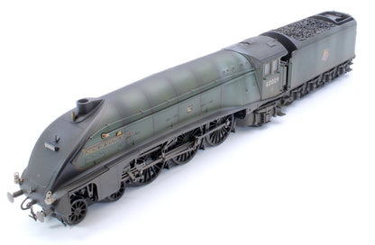Pre-Owned Black Label Class A4 Union of South Africa BR Green (Early Crest) Unvalanced 4-6-2 No.60009 Steam Locomotive - DCC Sound & Smoke - Custom Weathered