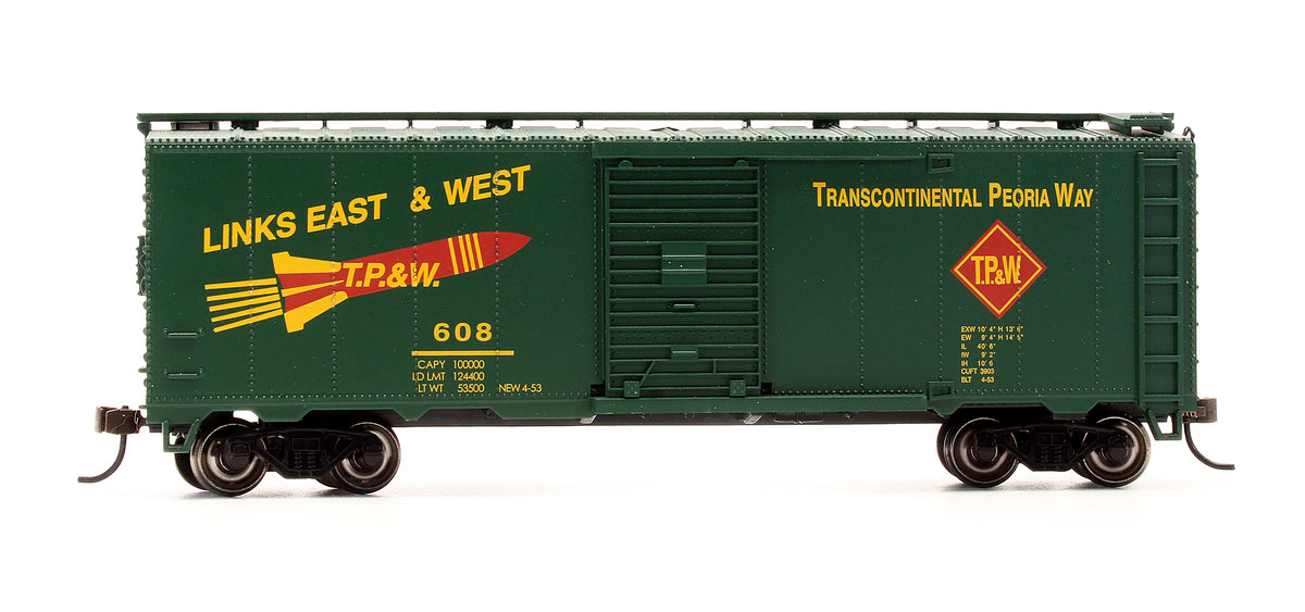 Pre-Owned 17032 40' Box Car Toledo, Peoria & Western - Road #608