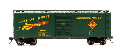 Pre-Owned 17032 40' Box Car Toledo, Peoria & Western - Road #608
