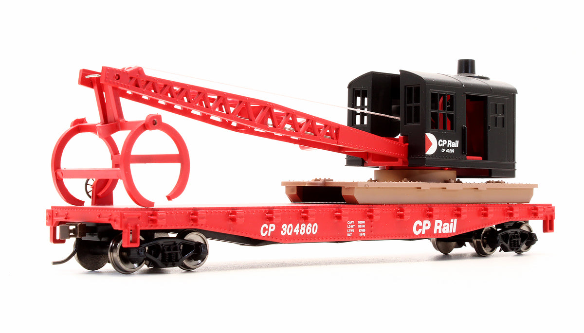 Pre-Owned 931-1781 Canadian Pacific Log Crane Car - Road #304860