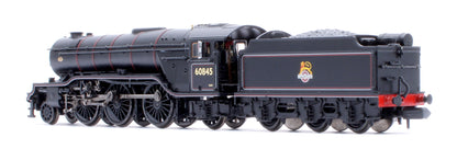 LNER V2 60845 BR Lined Black (Early Emblem) Steam Locomotive