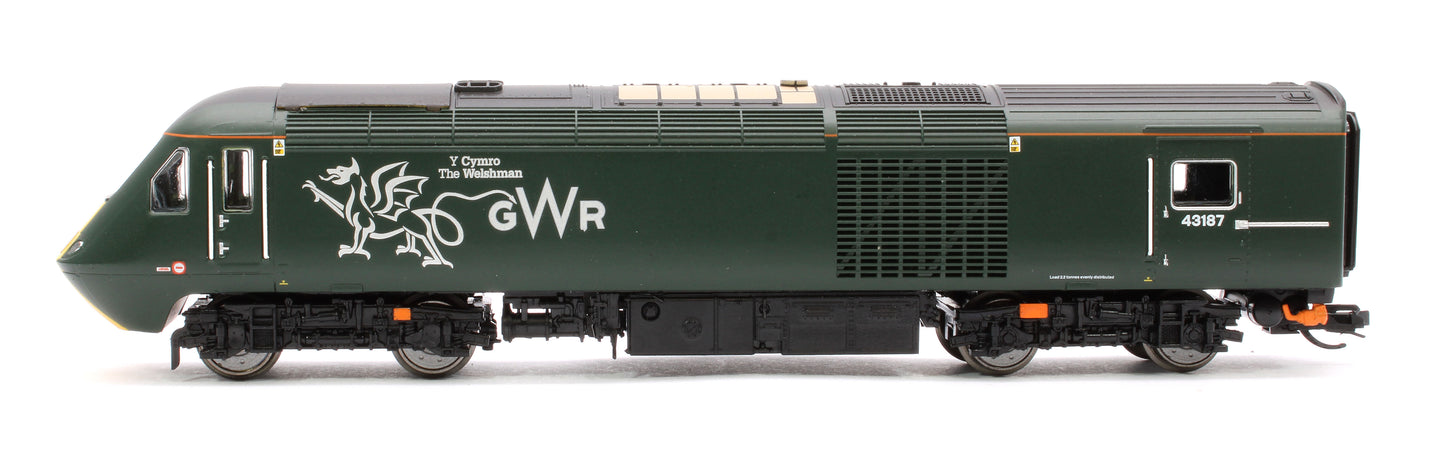 Set of 6 GWR TT:120 Class 43 HST & Mk3 Coaches