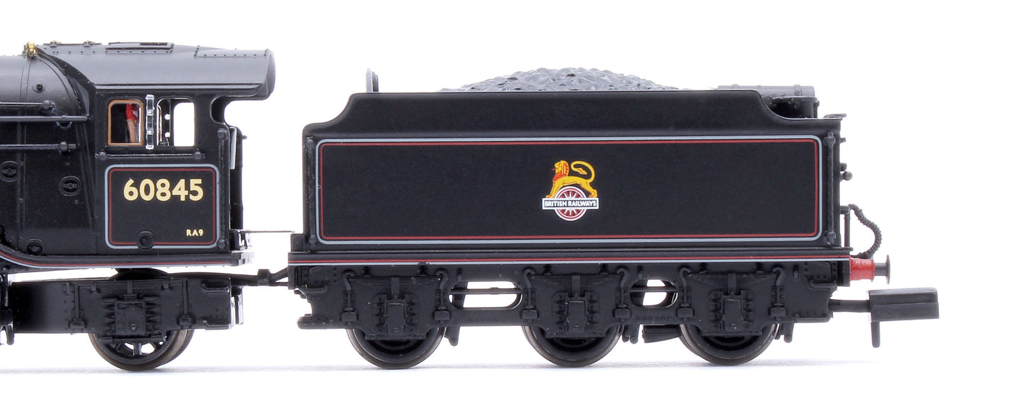 LNER V2 60845 BR Lined Black (Early Emblem) Steam Locomotive