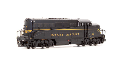 Pre-Owned 7626 BL2 Diesel Locomotive Western Maryland - Road #81