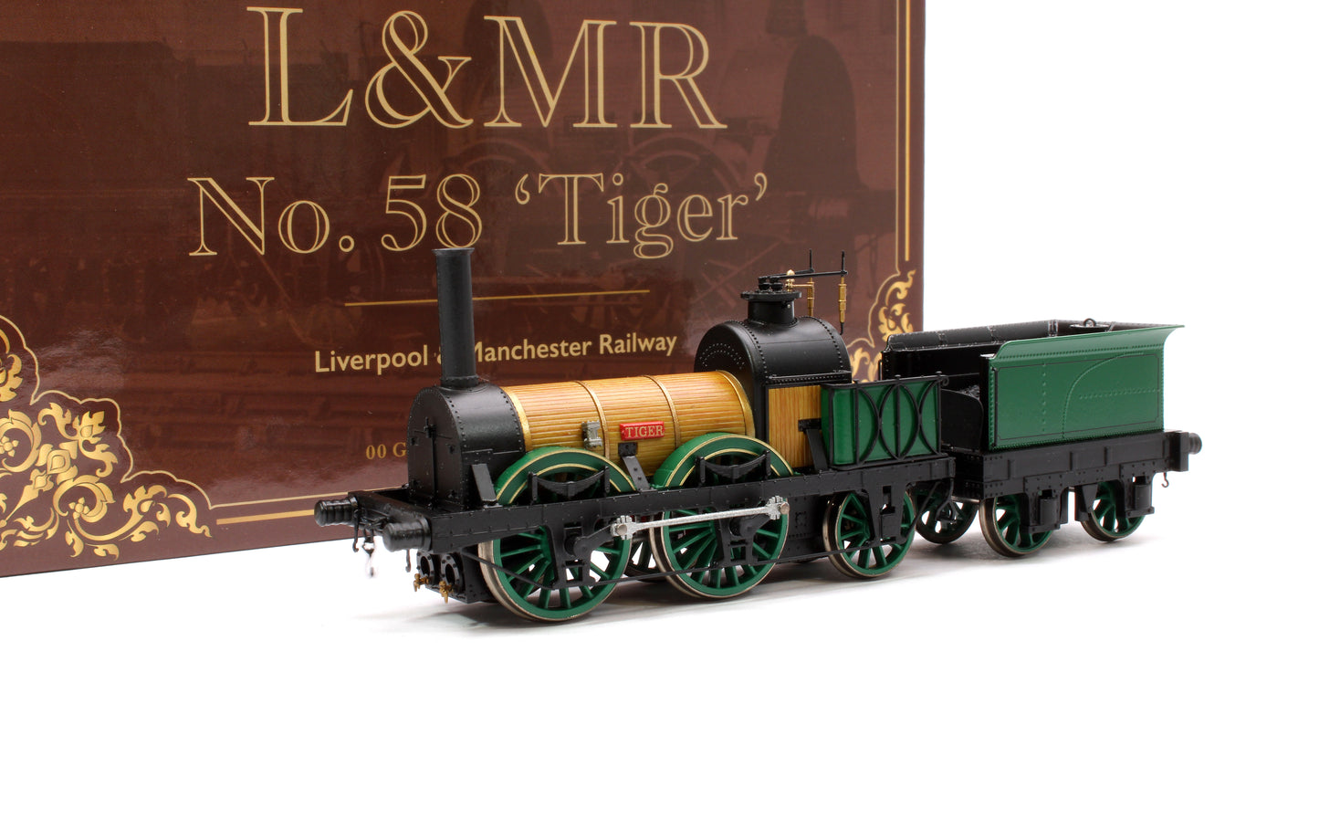 Liverpool & Manchester Railway 'Tiger' No. 58 0-4-2 Steam Locomotive