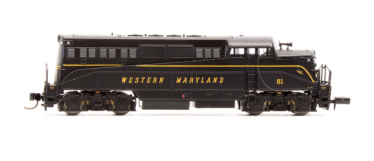 Pre-Owned 7626 BL2 Diesel Locomotive Western Maryland - Road #81