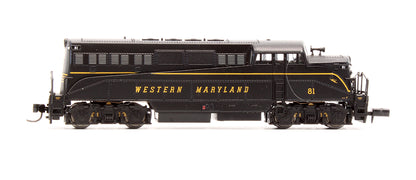 Pre-Owned 7626 BL2 Diesel Locomotive Western Maryland - Road #81