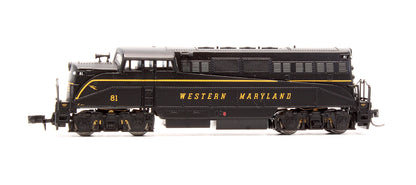 Pre-Owned 7626 BL2 Diesel Locomotive Western Maryland - Road #81