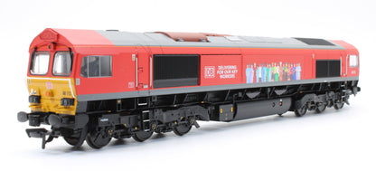 Pre-Owned Class 66113 DB Schenker 'Key Worker Livery' - Repaint