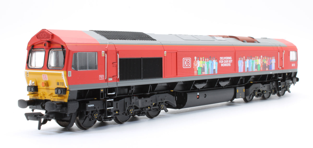 Pre-Owned Class 66113 DB Schenker 'Key Worker Livery' - Repaint