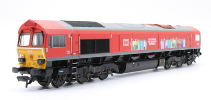 Pre-Owned Class 66113 DB Schenker 'Key Worker Livery' - Repaint