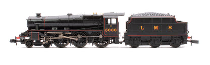 LMS 5MT 'Black 5' with Riveted Tender 5000 LMS Lined Black