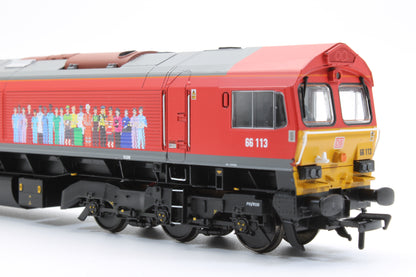 Pre-Owned Class 66113 DB Schenker 'Key Worker Livery' - Repaint