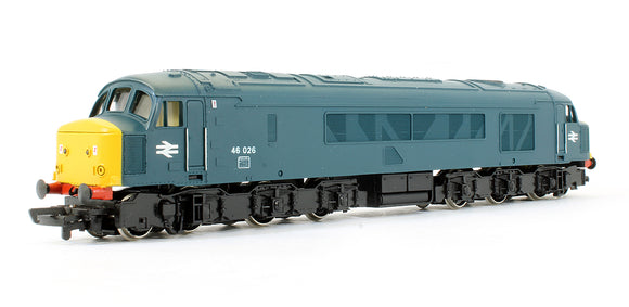 Pre-Owned Class 46026 BR Blue 'Leicestershire And Derbyshire' Diesel Locomotive