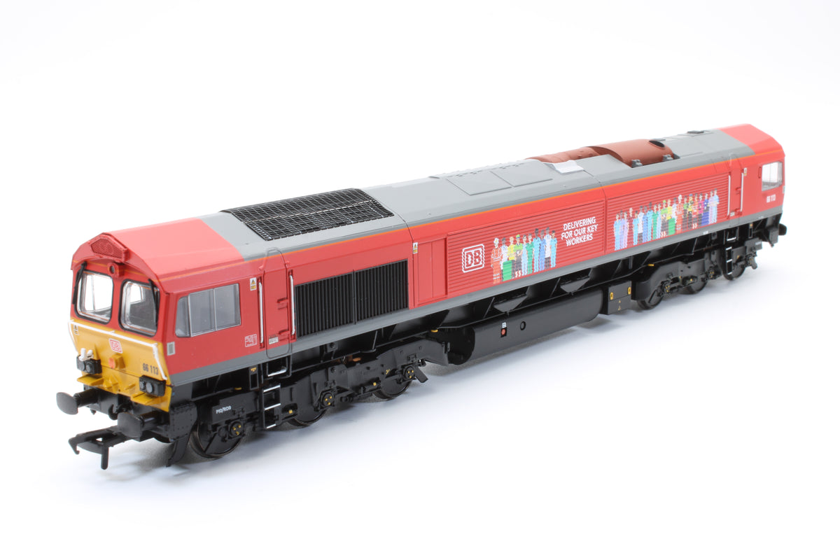 Pre-Owned Class 66113 DB Schenker 'Key Worker Livery' - Repaint