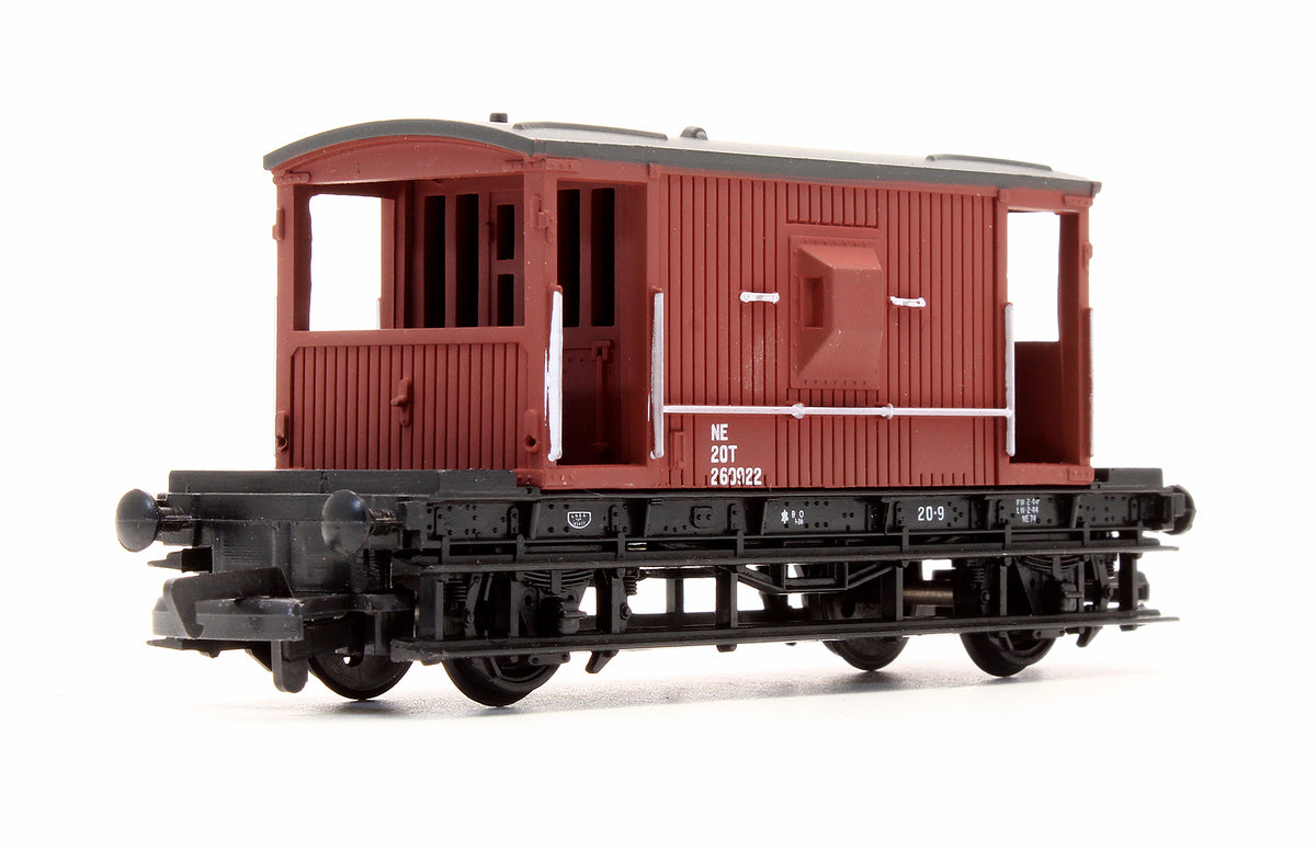 Pre-Owned 33-352 16' 20 Ton Brake Van NE Brown '260922'