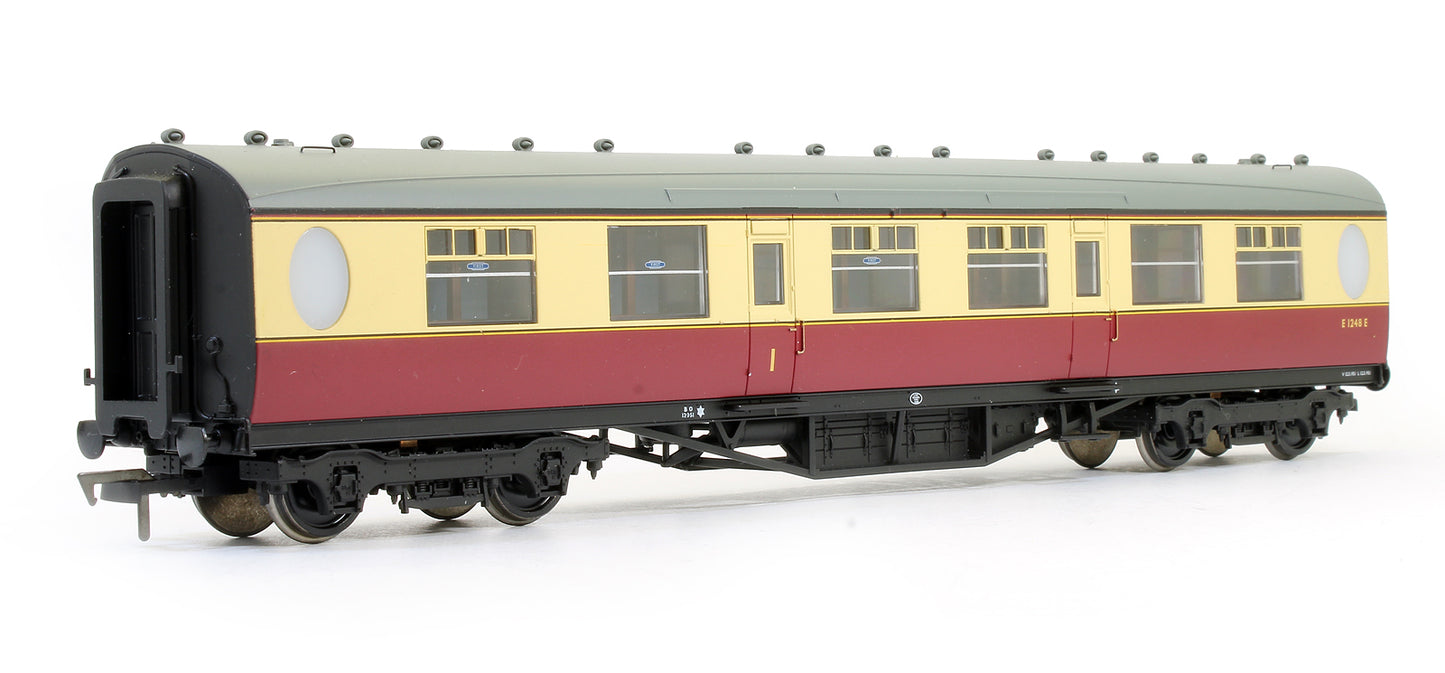 Pre-Owned 34-411 Thompson Composite Corridor BR Crimson & Cream Coach E1248E