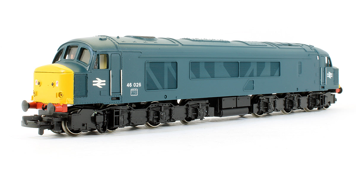 Pre-Owned Class 46026 BR Blue 'Leicestershire And Derbyshire' Diesel Locomotive