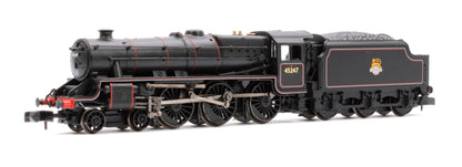 LMS 5MT 'Black 5' with Welded Tender 45247 BR Lined Black (Early Emblem)