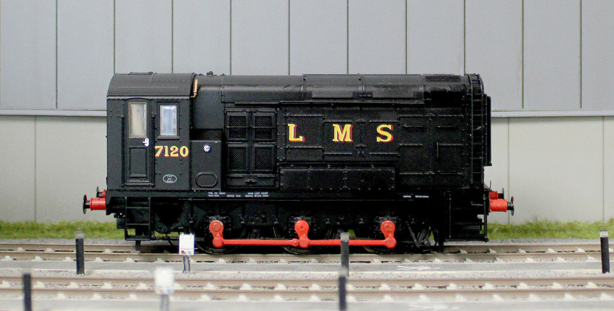 MR-503 Class 11 Shunter LMS pre-war Black 7120 Diesel Locomotive