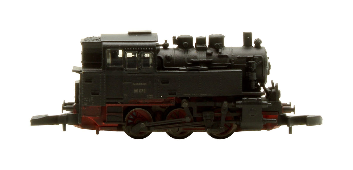 Pre-Owned 81352 DB Freight Train for Coal Transport Set with Class 80 Steam Locomotive & 5 Gondolas