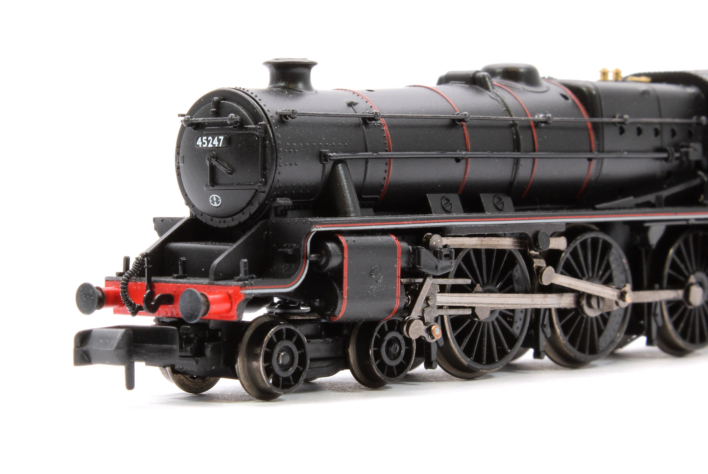 LMS 5MT 'Black 5' with Welded Tender 45247 BR Lined Black (Early Emblem)