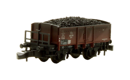 Pre-Owned 81352 DB Freight Train for Coal Transport Set with Class 80 Steam Locomotive & 5 Gondolas