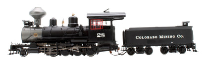 Pre-Owned Spectrum 25962 On30 2-8-0 Colorado Mining Co. steam loco - DCC