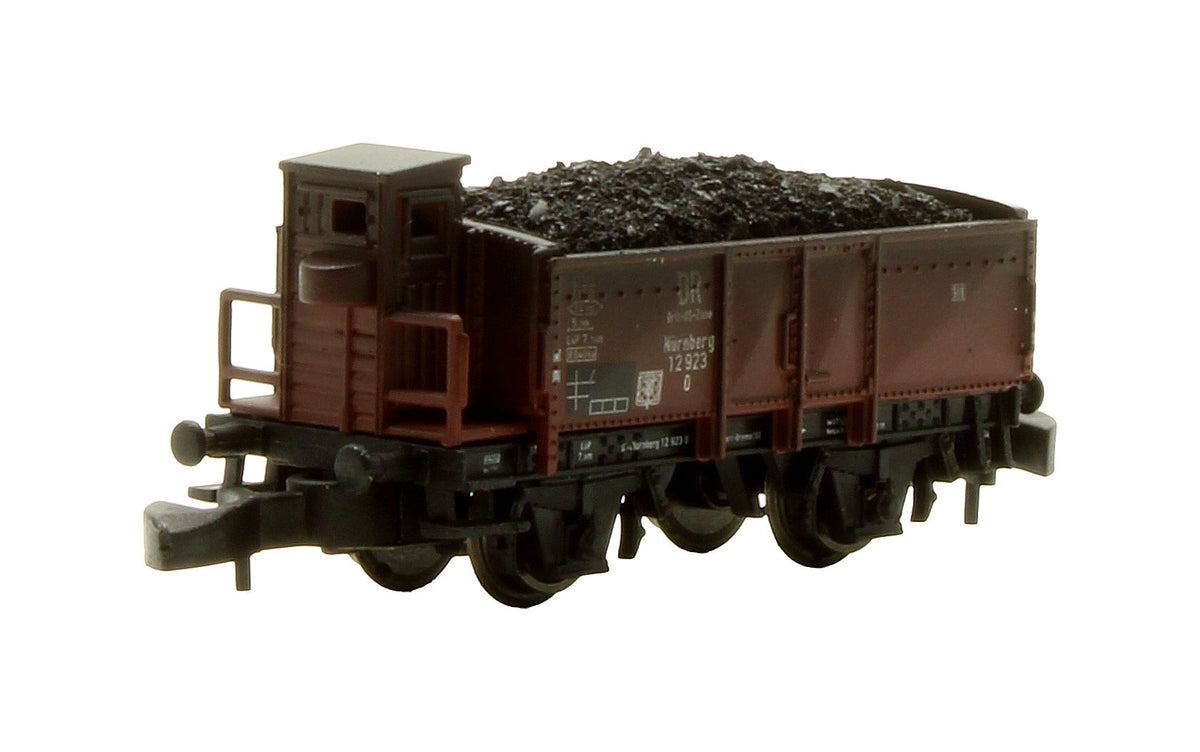Pre-Owned 81352 DB Freight Train for Coal Transport Set with Class 80 Steam Locomotive & 5 Gondolas