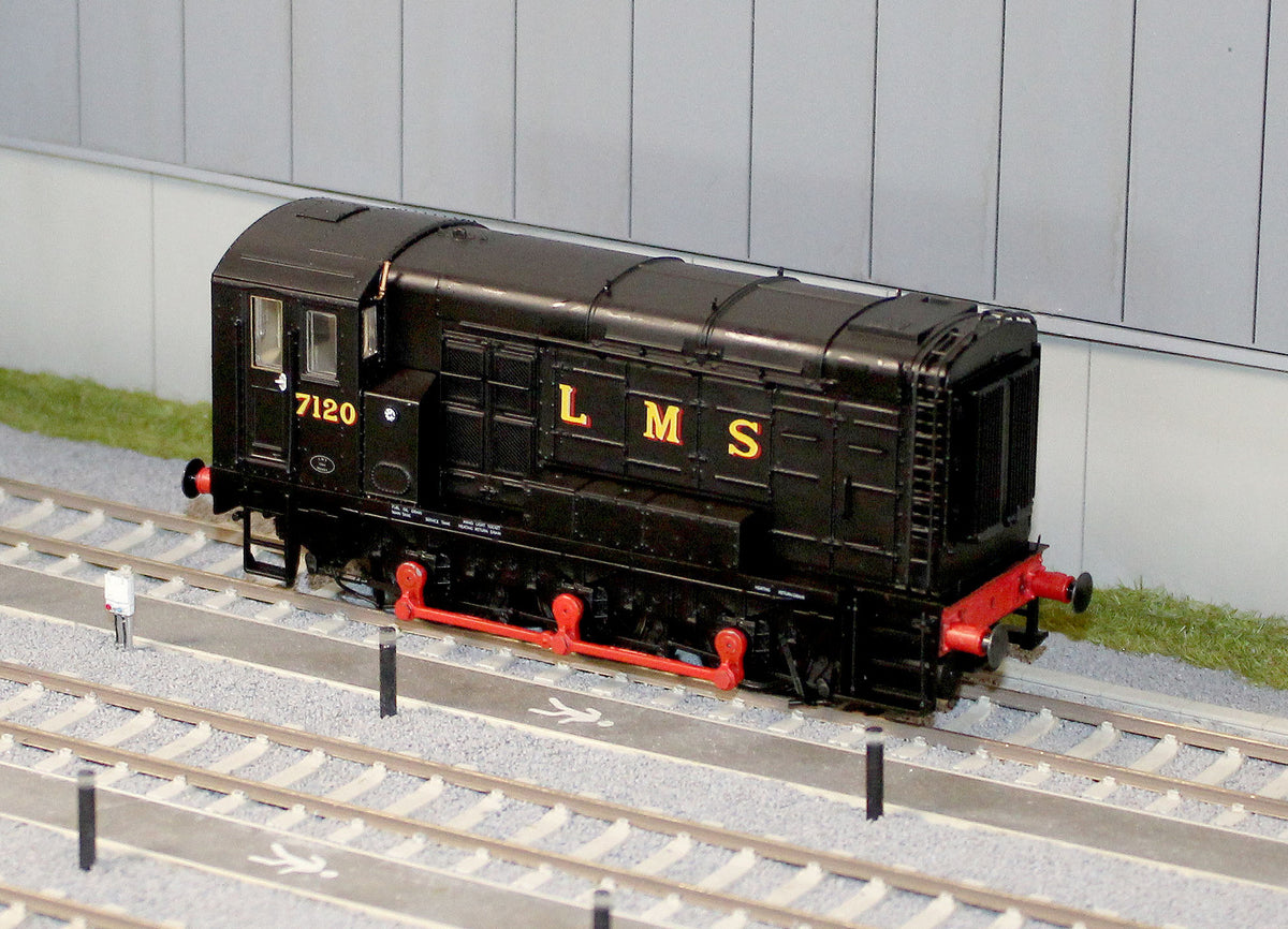 MR-503 Class 11 Shunter LMS pre-war Black 7120 Diesel Locomotive