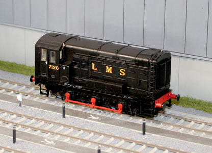 MR-503 Class 11 Shunter LMS pre-war Black 7120 Diesel Locomotive