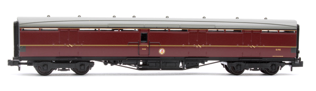 LNER Thompson Full Brake BR Maroon E19E No. E19E