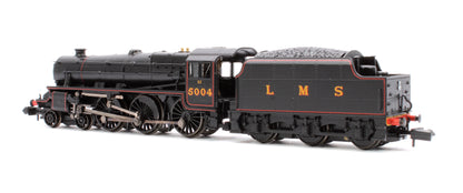 LMS 5MT 'Black 5' with Riveted Tender 5004 LMS Lined Black