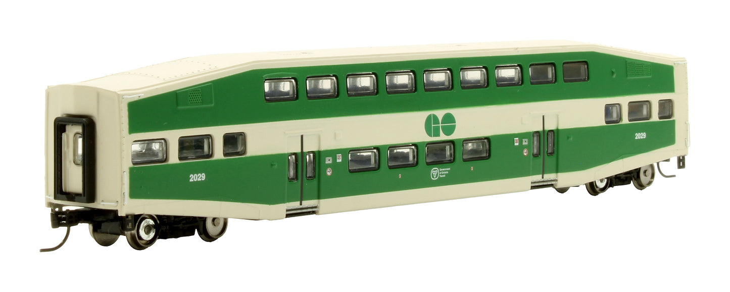 Pre-Owned ATH24445 Bombardier Bi-Level Commuter Coach GO Transit 3-Pack