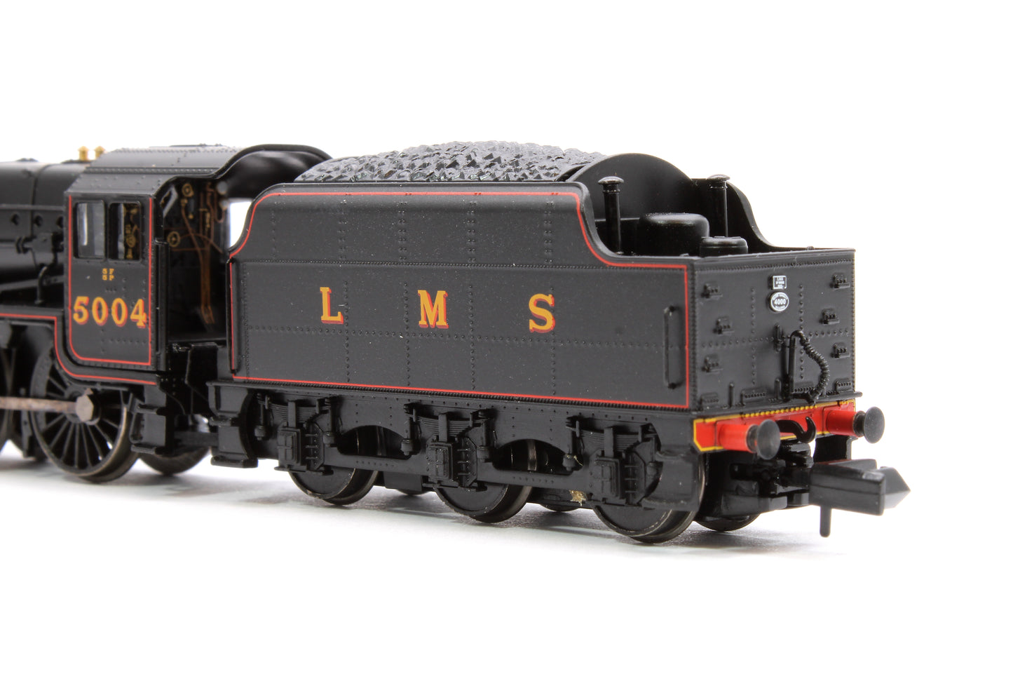 LMS 5MT 'Black 5' with Riveted Tender 5004 LMS Lined Black