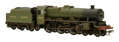 Pre-Owned LMS 5XP 'Jubilee' 45604 'Ceylon' BR Experimental Green Steam Locomotive - Custom Weathered