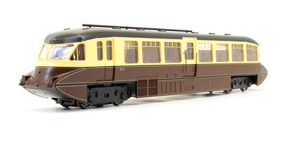 Pre-Owned Streamlined Railcar BR Lined Chocolate/Cream Diesel Locomotive No.W11 - DCC Fitted