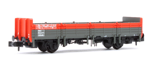 BR OBA Open Wagon Low Ends BR Railfreight Red & Grey No. 110548