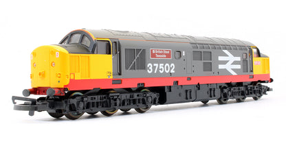 Pre-Owned 205231 Railfreight Redstripe Class 37502 'British Steel Teesside' Diesel Locomotive