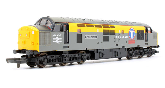 Pre-Owned Transrail Dutch Class 37201 'Saint Margaret' Diesel Locomotive - DCC Sound
