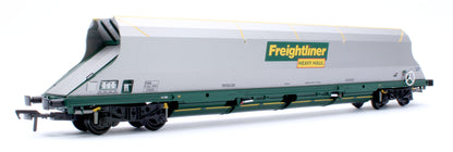HHA Bogie Hopper Freightliner 'Heavy Haul' Silver & Green No.370254