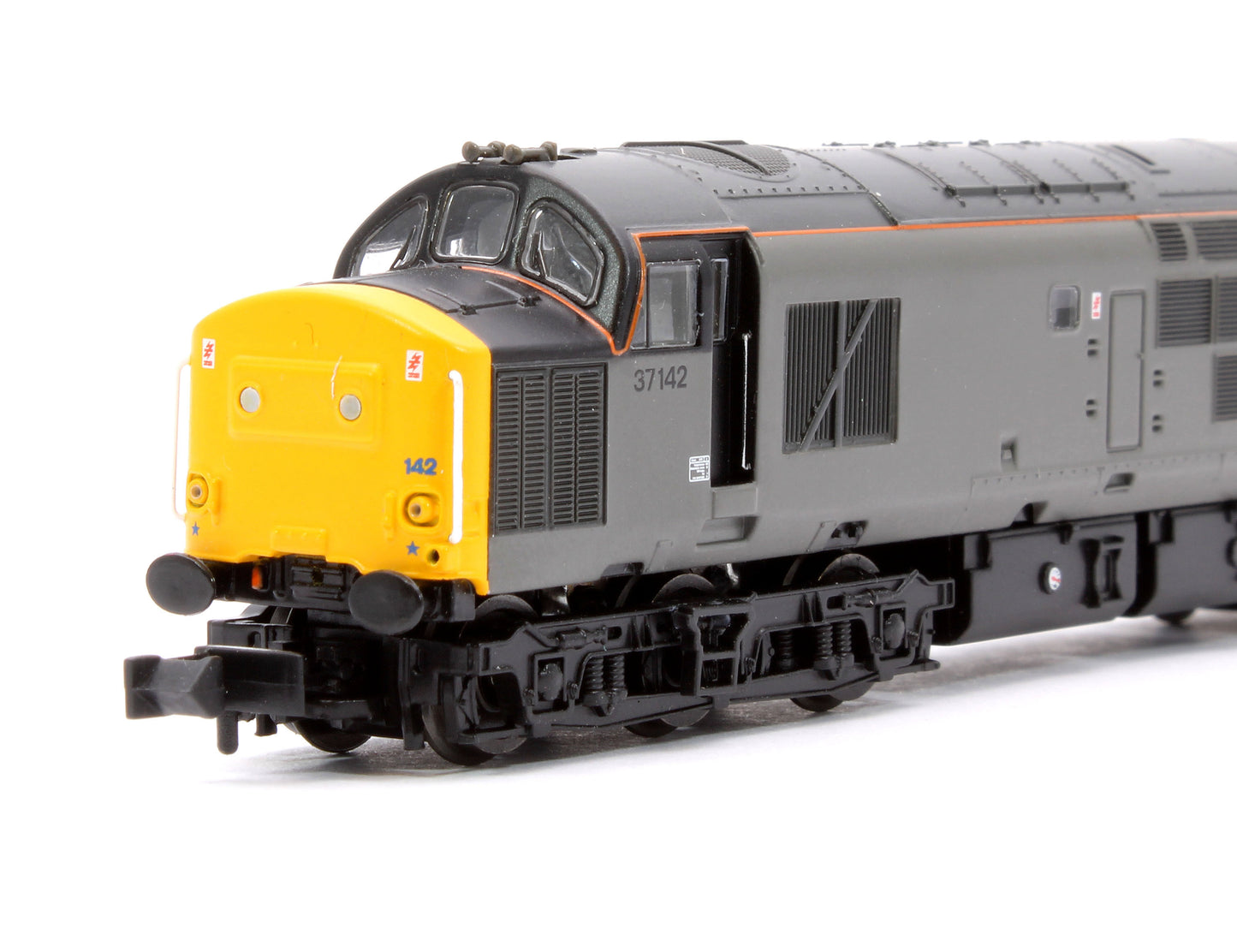 Class 37/0 37142 BR Engineers Grey Diesel Locomotive - Exclusive Edition