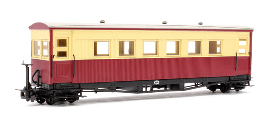 Gloucester Bogie Coach Lincolnshire Coast L.R. Crimson & Cream